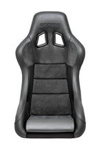 Load image into Gallery viewer, Sparco Seat QRT Performance Leather/Alcantara Black (Must Use Side Mount 600QRT)