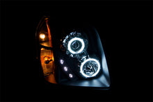 Load image into Gallery viewer, ANZO 2007-2014 Gmc Yukon Projector Headlights w/ Halo Black (CCFL)
