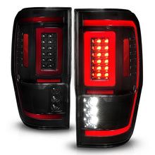 Load image into Gallery viewer, ANZO 19-22 Ford Ranger Full LED Taillights w/ Lightbar Sequential Signal Black Housing/Smoke Lens