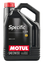 Load image into Gallery viewer, Motul 5L 100% Synthetic High Performance Engine Oil ACEA C2 BMW LL-12 FE+ 0W30