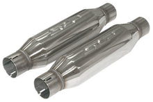 Load image into Gallery viewer, SLP Exhaust LoudMouth 2.5in Inlet / Outlet Bullet-Type Resonator