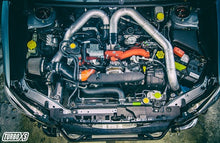 Load image into Gallery viewer, Turbo XS FMIC 2015-2017 Subaru STi - Wrinkle Black Pipes