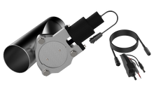 Load image into Gallery viewer, QTP 3.5in Bolt-On QTEC Electric Cutout Valve - Single