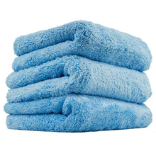 Load image into Gallery viewer, Chemical Guys Ultra Edgeless Microfiber Towel - 16in x 16in - Blue - 3 Pack