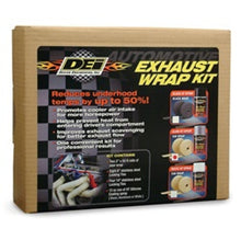 Load image into Gallery viewer, DEI Exhaust Wrap Kit - Tan Wrap &amp; Aluminum HT Silicone Coating