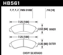 Load image into Gallery viewer, Hawk 07-08 Escalade 6.2 / 07-08 Avalanche Super Duty Front Brake Pads