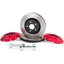 Load image into Gallery viewer, Alcon 2018+ Jeep JL 350x32mm Rotors 6-Piston Red Calipers Front Brake Upgrade Kit