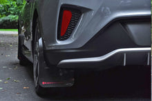 Load image into Gallery viewer, Rally Armor 19-21 Hyundai Veloster Turbo R-Spec Black UR Mud Flap w/ Red Logo