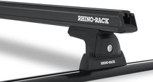 Load image into Gallery viewer, Rhino-Rack Heavy Duty 65in 2 Bar Roof Rack w/Tracks - Black