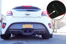 Load image into Gallery viewer, Rally Armor 12-18 Hyundai Veloster Black UR Mud Flap w/ Silver Logo