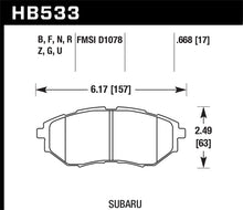 Load image into Gallery viewer, Hawk 05-08 LGT D1078 DTC-60 Race Front Brake Pads
