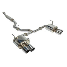 Load image into Gallery viewer, Remark 2015+ Subaru WRX/STi 4in Quad Cat-Back Exhaust Stainless Single Non-Resonated