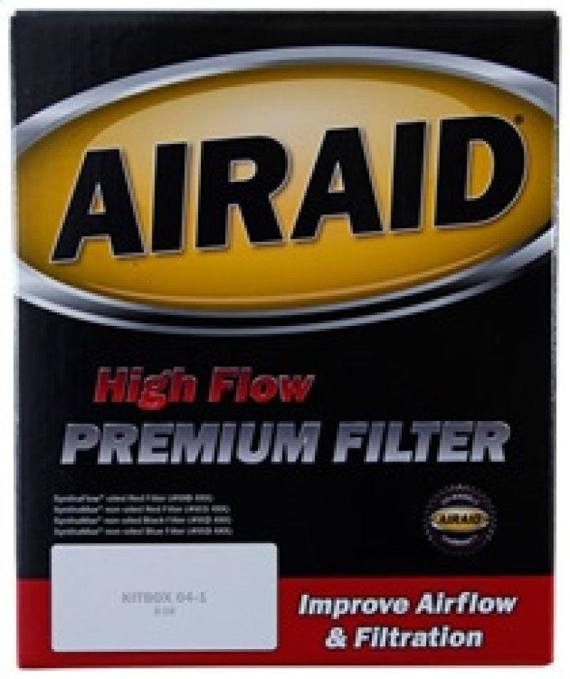 Airaid 10-14 Ford Mustang Shelby 5.4L Supercharged Direct Replacement Filter - Dry / Red Media