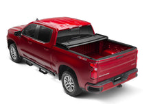 Load image into Gallery viewer, Lund 99-07 Chevy Silverado 1500 (6.5ft. Bed) Genesis Elite Tri-Fold Tonneau Cover - Black