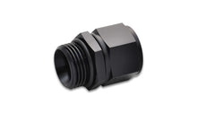 Load image into Gallery viewer, Vibrant -6AN Female to -10 ORB Swivel Adapter w/ O-Ring - Anodized Black
