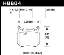Load image into Gallery viewer, Hawk BMW 135i HPS Street Rear Brake Pads