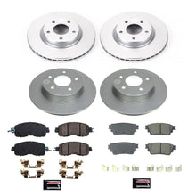 Load image into Gallery viewer, Power Stop 19-22 Nissan Altima Front &amp; Rear Z17 Coated Brake Kit