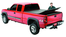 Load image into Gallery viewer, Lund 07-13 Chevy Silverado 1500 (6.5ft. Bed) Genesis Tri-Fold Tonneau Cover - Black