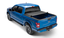 Load image into Gallery viewer, Lund 99-13 Ford F-250 Super Duty (8ft. Bed) Genesis Elite Roll Up Tonneau Cover - Black