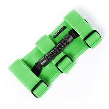 Load image into Gallery viewer, Rugged Ridge Ultimate Grab Handles Green 55-20 CJ/Jeep Wrangler /JT