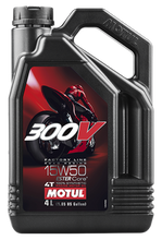 Load image into Gallery viewer, Motul 4L Factory Line Road Racing 300V 15W50