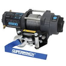 Load image into Gallery viewer, Superwinch 2500 LBS 12V DC 3/16in x 40ft Steel Rope Terra 2500 Winch - Gray Wrinkle