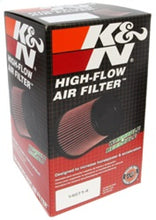 Load image into Gallery viewer, K&amp;N Universal ChromeRound Tapered Air Filter 3in Flange ID / 6in Base OD / 4.5in Top OD / 8in Height