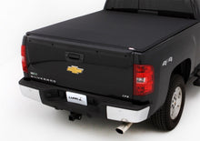 Load image into Gallery viewer, Lund 99-07 Chevy Silverado 1500 (6.5ft. Bed) Genesis Elite Tri-Fold Tonneau Cover - Black