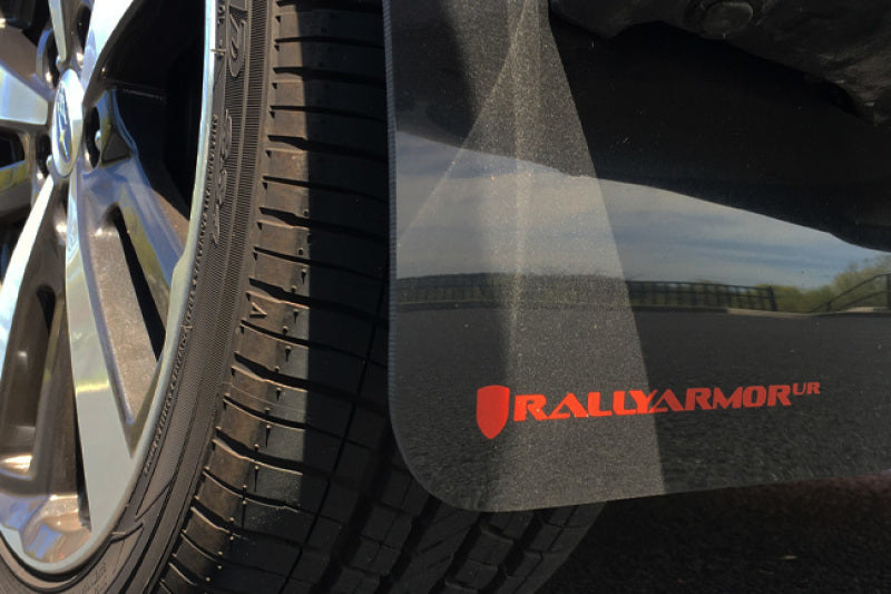 Rally Armor 17-22 Subaru Impreza Black UR Mud Flap w/ Silver Logo