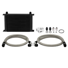 Load image into Gallery viewer, Mishimoto Universal 25 Row Oil Cooler Kit (Black Cooler)