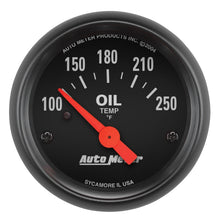 Load image into Gallery viewer, Autometer Z-Series 52mm 100-250 Degrees F. SSE Oil Temp Gauge