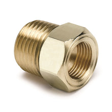 Load image into Gallery viewer, Autometer 1/2 inch NPT Male Brass for Mechanical Temp. Gauge Adapter