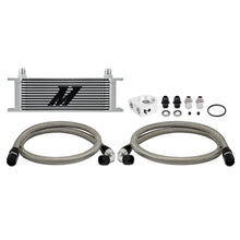 Load image into Gallery viewer, Mishimoto Universal 13 Row Oil Cooler Kit (Silver)