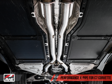 Load image into Gallery viewer, AWE Tuning 14-19 Chevy Corvette C7 Z06/ZR1 (w/o AFM) Track Edition Axle-Back Exhaust w/Black Tips