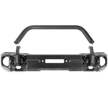 Load image into Gallery viewer, Rugged Ridge 18-20 Jeep Wrangler JL/JT Arcus Front Bumper Set w/ Overrider
