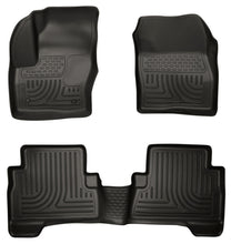 Load image into Gallery viewer, Husky Liners 2013 Ford Escape WeatherBeater Combo Black Floor Liners