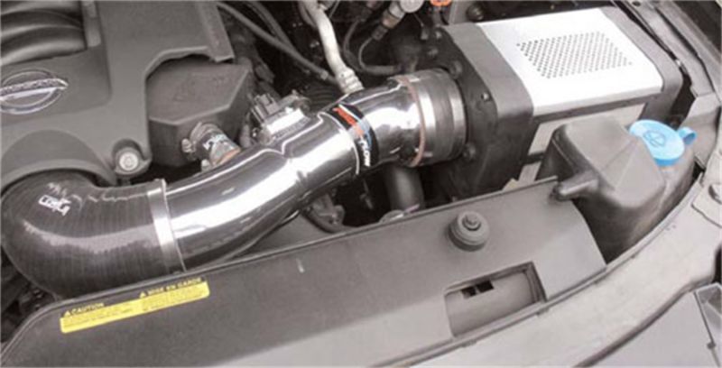 Injen 04-10 QX56 / 04-12 Amada/Titan V8 5.6L w/Power Box Wrinkle Black Power-Flow Air Intake System