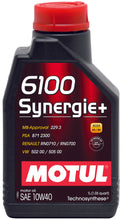 Load image into Gallery viewer, Motul 1L Technosynthese Engine Oil 6100 SYNERGIE+ 10W40 - 1L