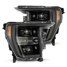 Load image into Gallery viewer, AlphaRex 21-22 Ford F150 Luxx-Series Projector Headlights Alpha-Black w/Activ Light/Seq Signal