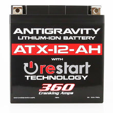 Load image into Gallery viewer, Antigravity YTX12B-BS Lithium Battery w/Re-Start