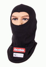 Load image into Gallery viewer, RaceQuip Black SFI 3.3 Fr Single Layer Hood