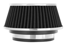 Load image into Gallery viewer, Spectre Adjustable Conical Air Filter 2-1/2in. Tall (Fits 3in. / 3-1/2in. / 4in. Tubes) - Black