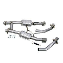 Load image into Gallery viewer, BBK 86-93 Mustang 5.0 High Flow H Pipe With Catalytic Converters - 2-1/2
