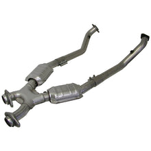 Load image into Gallery viewer, BBK 86-93 Mustang 5.0 High Flow X Pipe With Catalytic Converters - 2-1/2