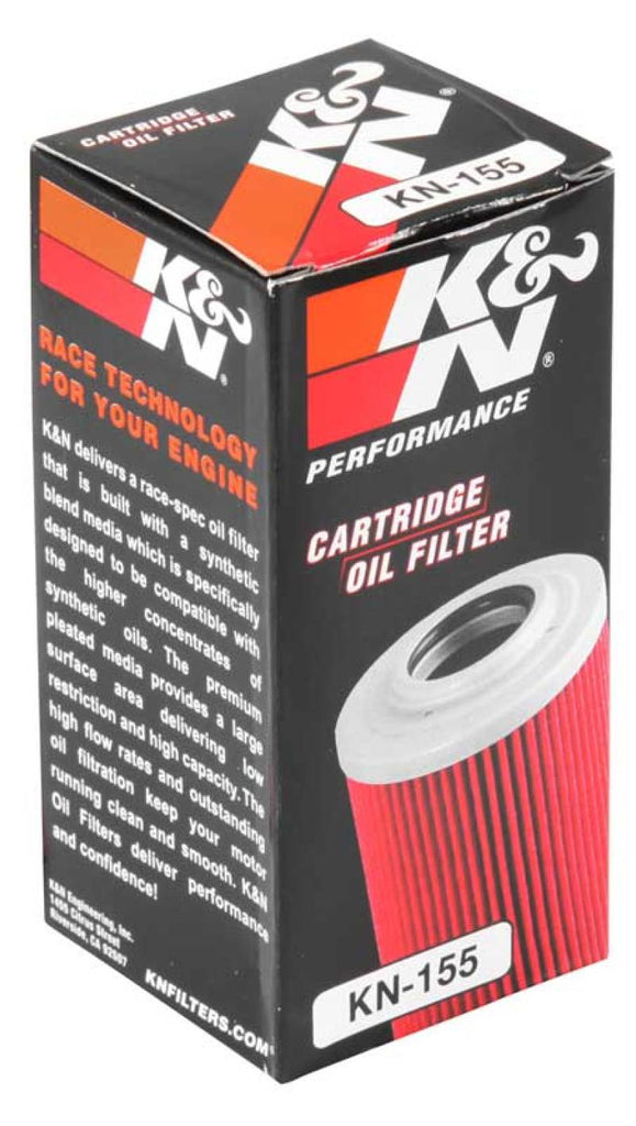 K&N KTM / Husaberg / Betamotor / Polaris 1.625in OD x 0.438in ID x 2.719in H Oil Filter
