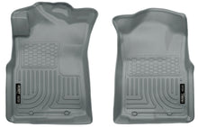 Load image into Gallery viewer, Husky Liners 05-15 Toyota Tacoma Crew/Extended/Standard Cab WeatherBeater Front Grey Floor Liners