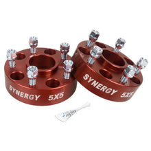 Load image into Gallery viewer, Synergy Jeep Hub Centric Wheel Spacers 5x5-1.75in Width 1/2-20 UNF Stud Size