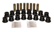 Load image into Gallery viewer, Energy Suspension 94-06 Hummer H1 Black Front &amp; Rear End Control Arm Bushing Set