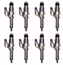 Load image into Gallery viewer, Exergy 01-04 Chevrolet Duramax 6.6L LB7 Reman Sportsman Injector - Set of 8
