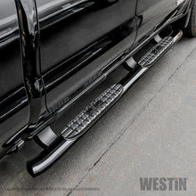 Load image into Gallery viewer, Westin 19-20 Chevrolet/GMC Silverado/Sierra 1500 Double Cab PRO TRAXX 4 Oval Nerf Step Bars - Black
